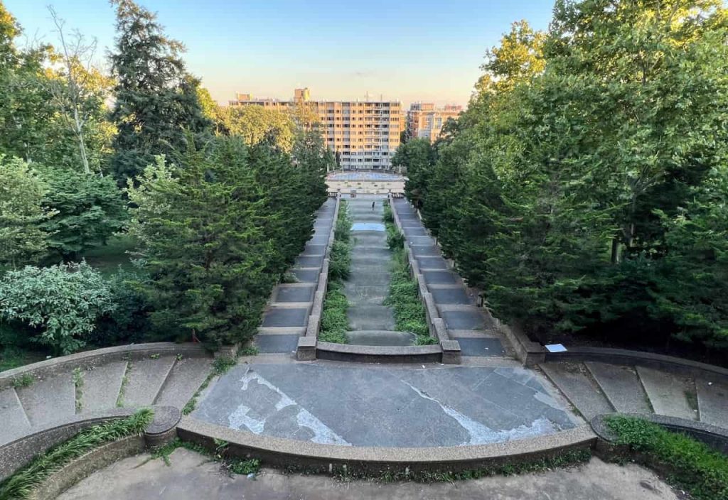 Picture of Area of Meridian Hill Park by The Remembrance Society